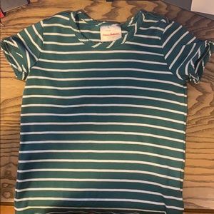 Girls Hanna Anderson striped top